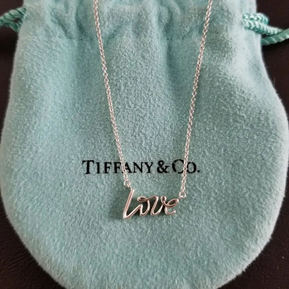 Tiffany & Co. 'love' Necklace - Picture 2 of 5